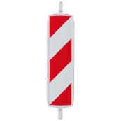 Traffic panel type NOXPLUS | film RA2/B, hatched | on one side indicating left